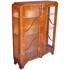 Art Deco Machine Age Bookcase from the Queen Mary Ship