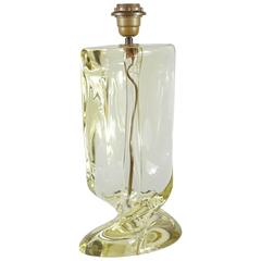 Sevres Glass Table Lamp 