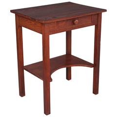 Antique Arts 
Crafts Night Stand or Side Table, circa 1910
