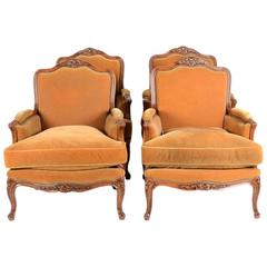 French Antique Classic Bergeres