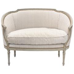 Early 19th Century Painted Louis XVI French Settee