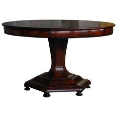Antique 19th Century Mahogany Center Table