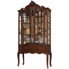 Antique Large China  Cabinet