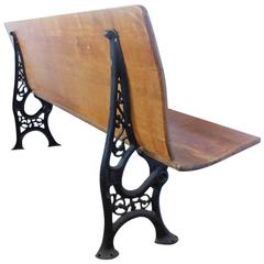 Antique American School Bench, More Available