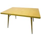 Signed Paul McCobb Maple Extension Dining Table, Two Leaves, Mid-Century Modern