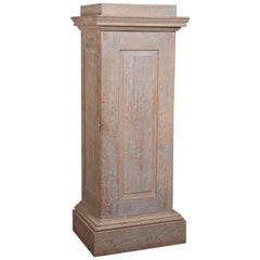Swedish Late Gustavian Column Cabinet, circa 1800