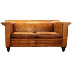 Dutch Leather Sofa  by Bart Van Bekhoven