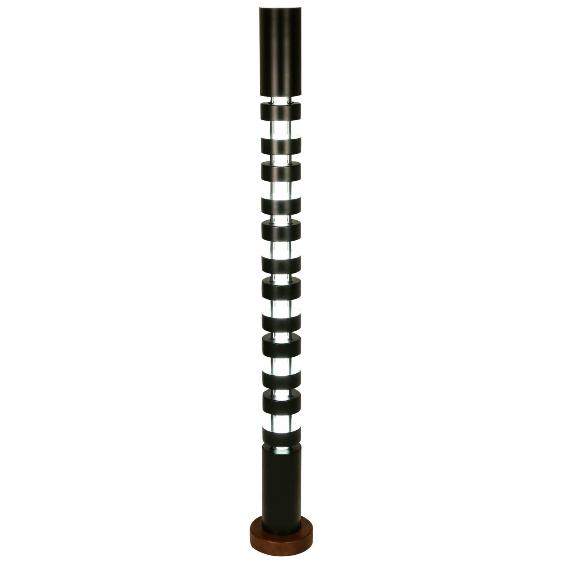 Large TOTEM Floor Lamp by Serge Mouille