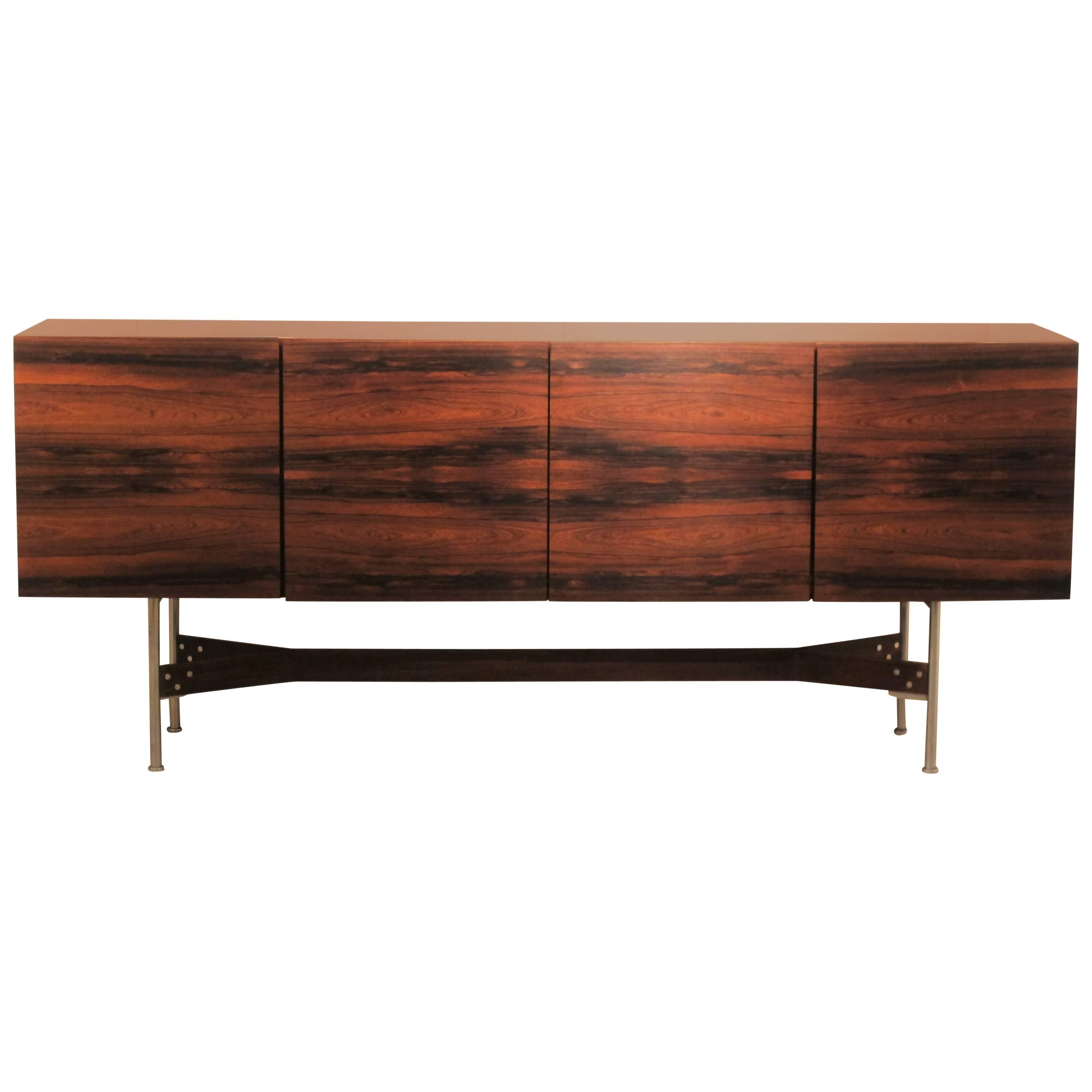 Rosewood Mid-Century Sideboard by Rudolf Bernd Glatzel for Fristho Franeker For Sale
