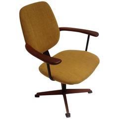 1960s Office or Occasional Chair by Chair Maker Helmut Krutz 
