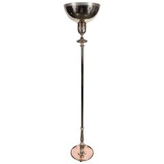 Gorgeous Art Deco Neoclassical Form Torchiere Floor Lamp