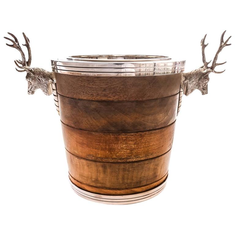 stag head champagne bucket