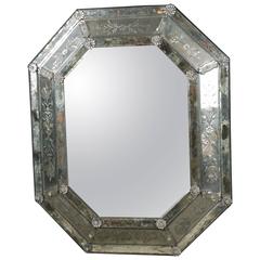 Octagonal Venetian Mirror