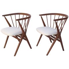 Pair of Danish Modern Side Chairs by Sibast-Mobler