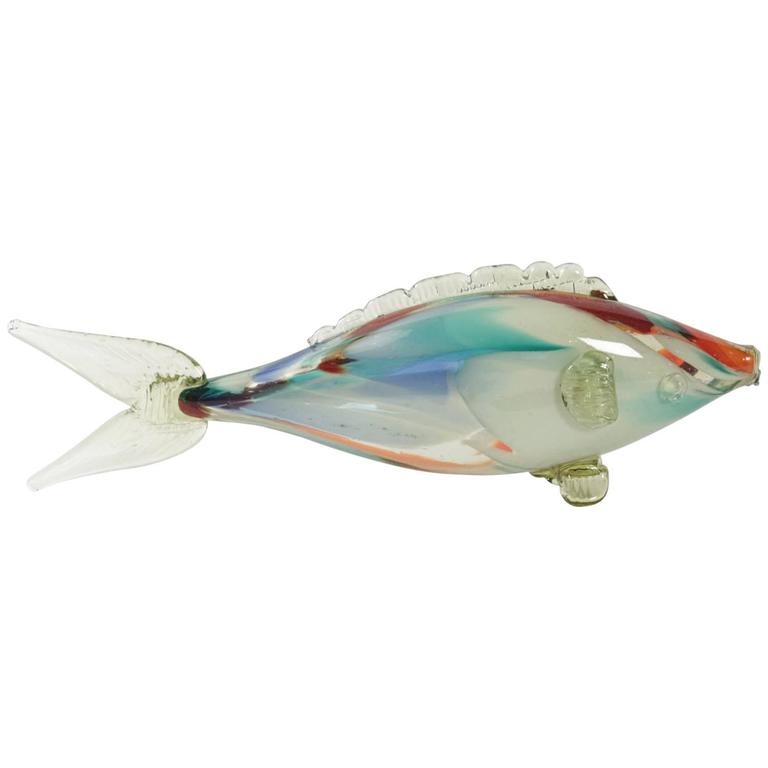 Murano Glass Fish For Sale at 1stdibs