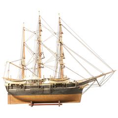 Antique Model of the Famous Whaleship "Lagoda"