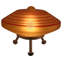Vintage UFO Alliance Spaceship Table Lamp