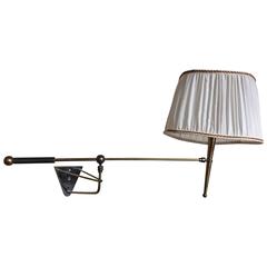 Tall French Articulated French Wall Sconce