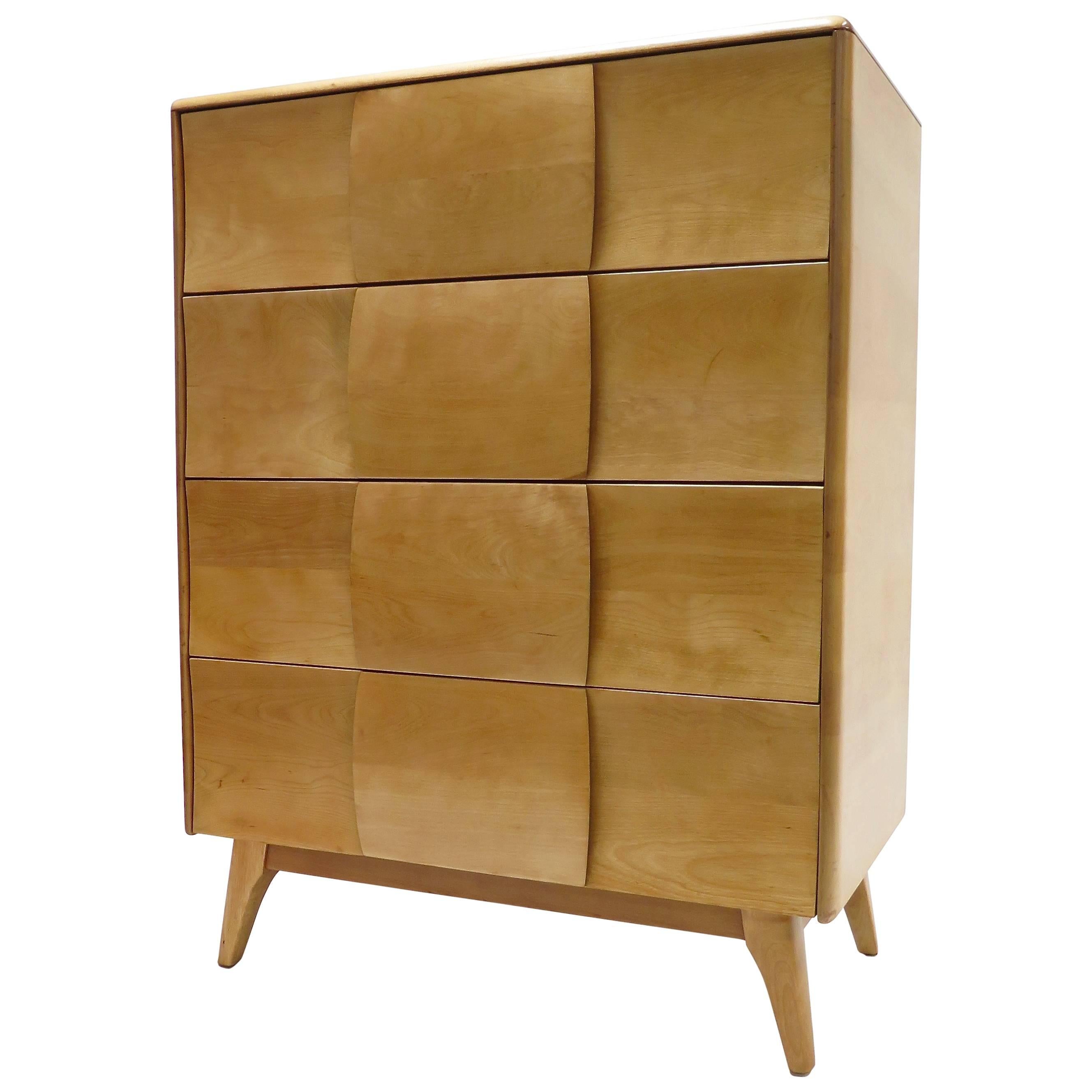 Heywood Wakefield Kohinoor Suite Four Drawer Dresser, 1950 at 1stDibs