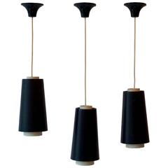 Set of Three Pendant Lights 9