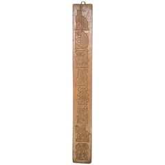 Stampo per pan di zenzero in legno, 1850 circa