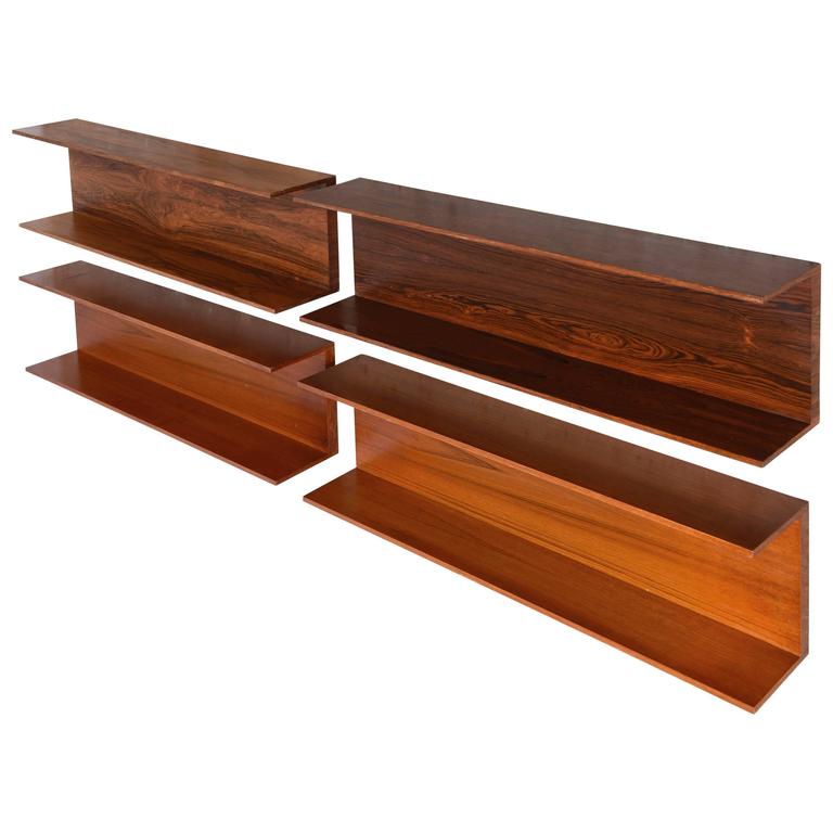 Set of Two WallShelves by Walter Wirtz for Renz at 1stDibs