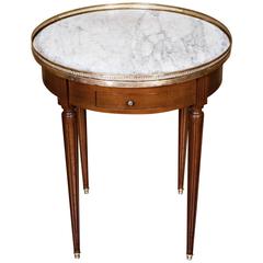 Table bouillotte française Louis XVI