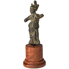 Roman Bronze Figure of Athena, 3rd-4th Century Ad 8