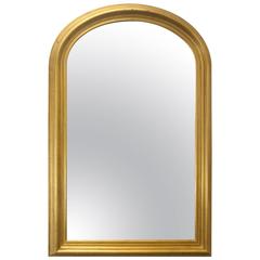 French Louis Phillippe Style Giltwood Mirror