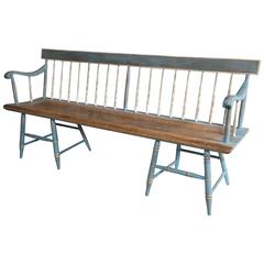 Antique Painted Bench