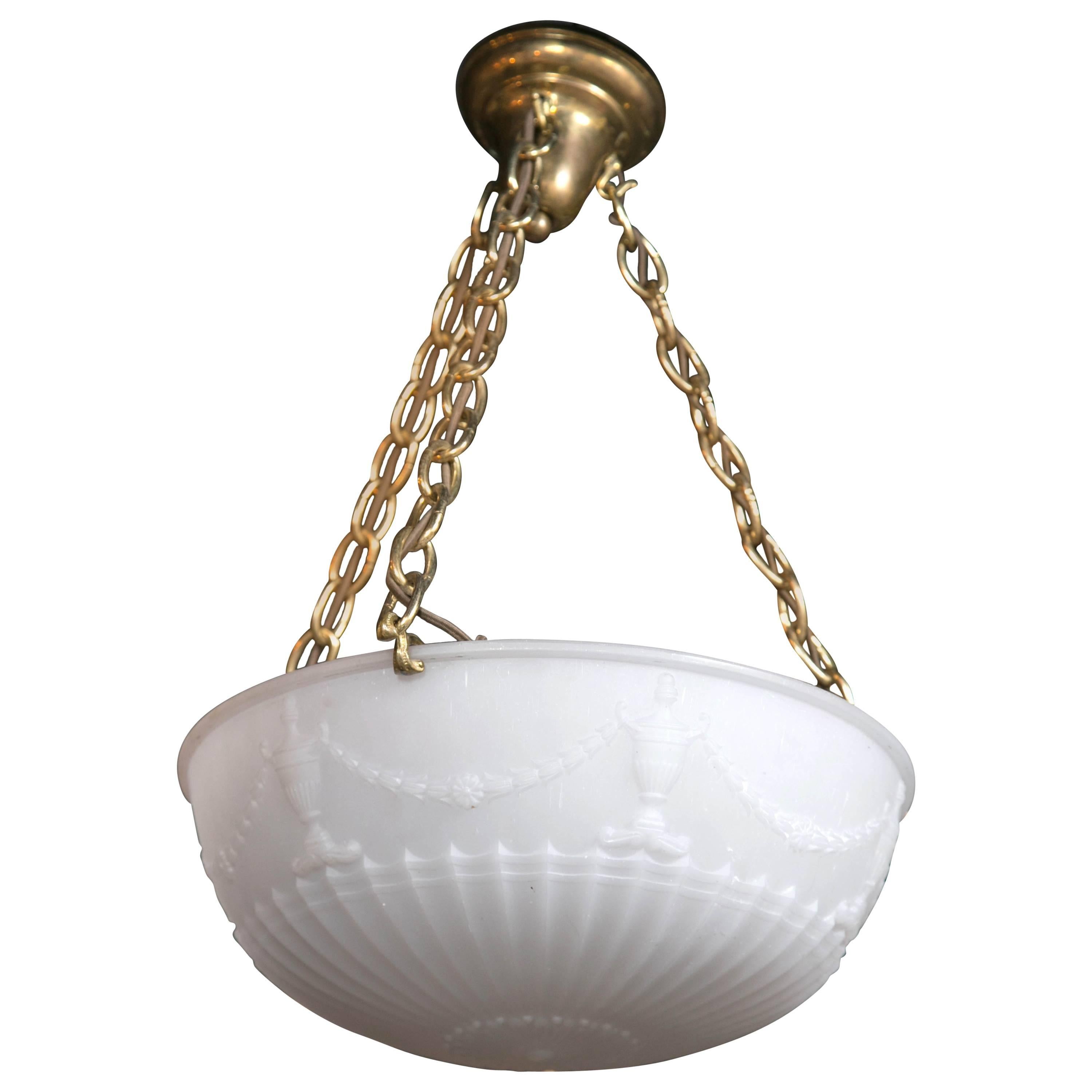 Neoclassical Style Dome Fixture