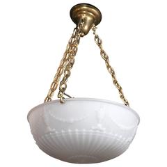 Neoclassical Style Dome Fixture