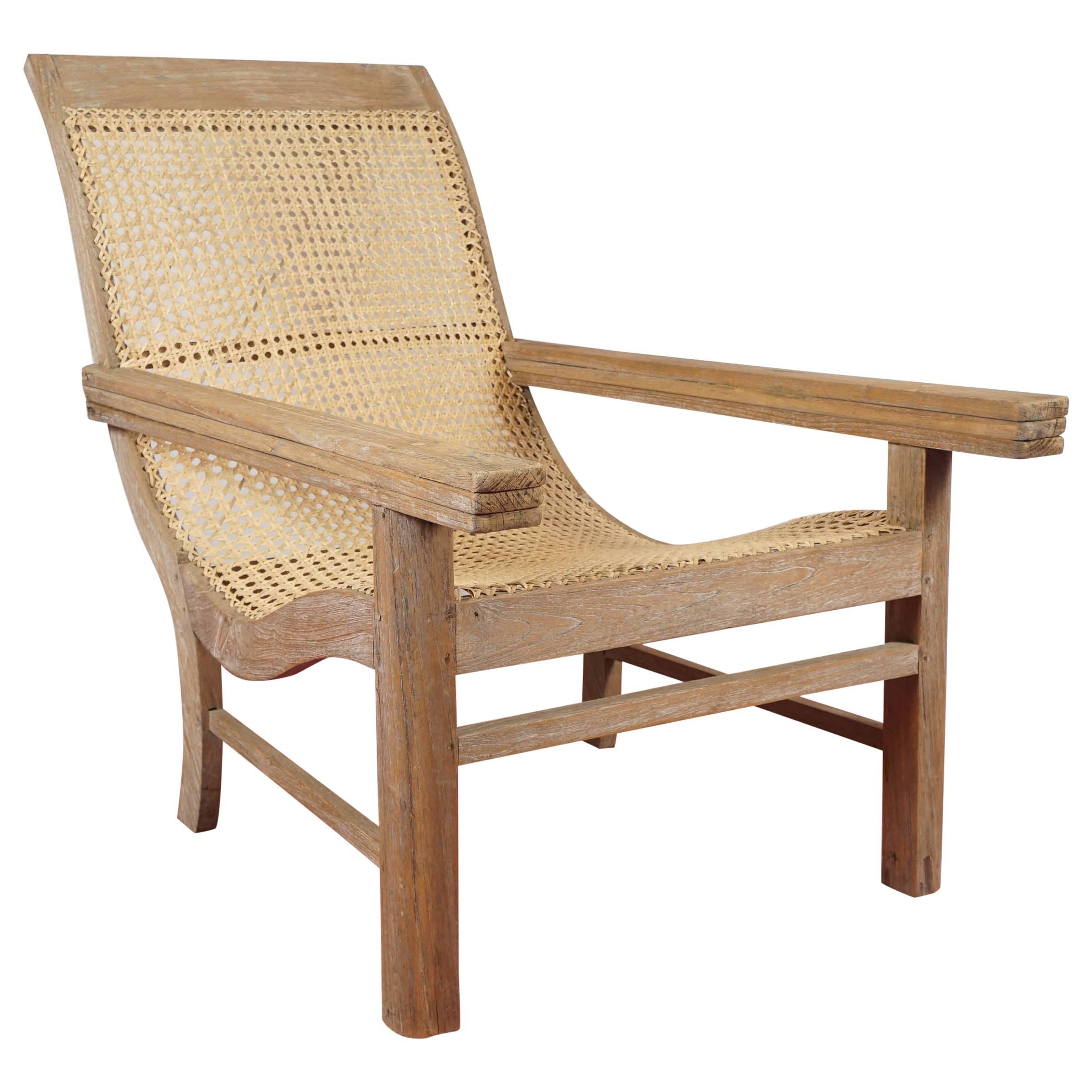 19th Century Anglo-Indian Plantation Chair