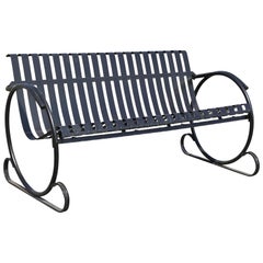 Retro Outdoor Garden Bench