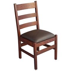 1910 Arts and Crafts Side Chair by Stickley & Brandt Chair Co.
