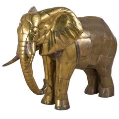 Copper and Brass Elephant by Sergio Bustamante