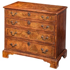 Mid-18th Century North Country Walnut Chest of Drawers