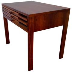 ILLUM WIKKELSO ROSEWOOD NEST of TABLES
