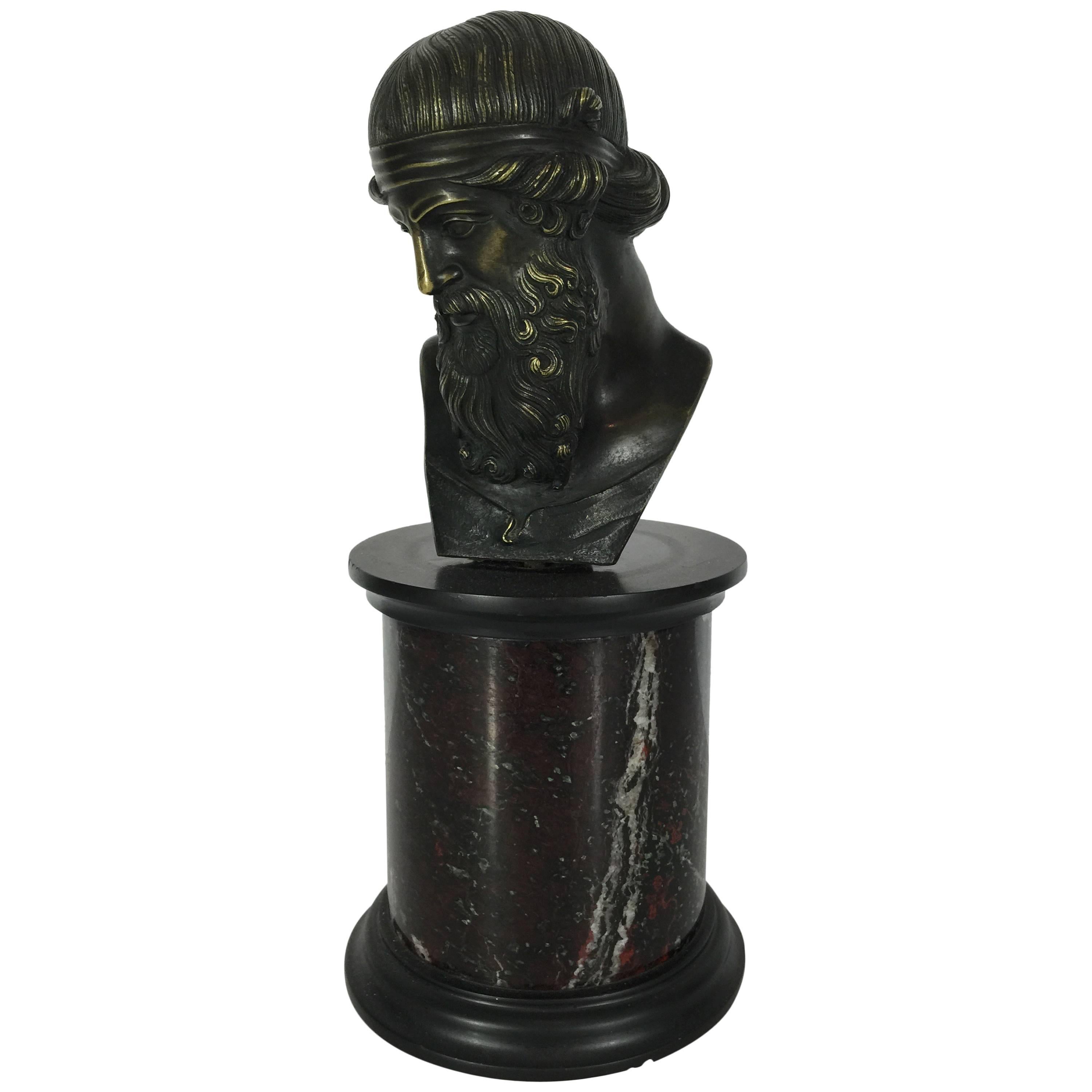 Grand Tour Bronze Portrait Bust
