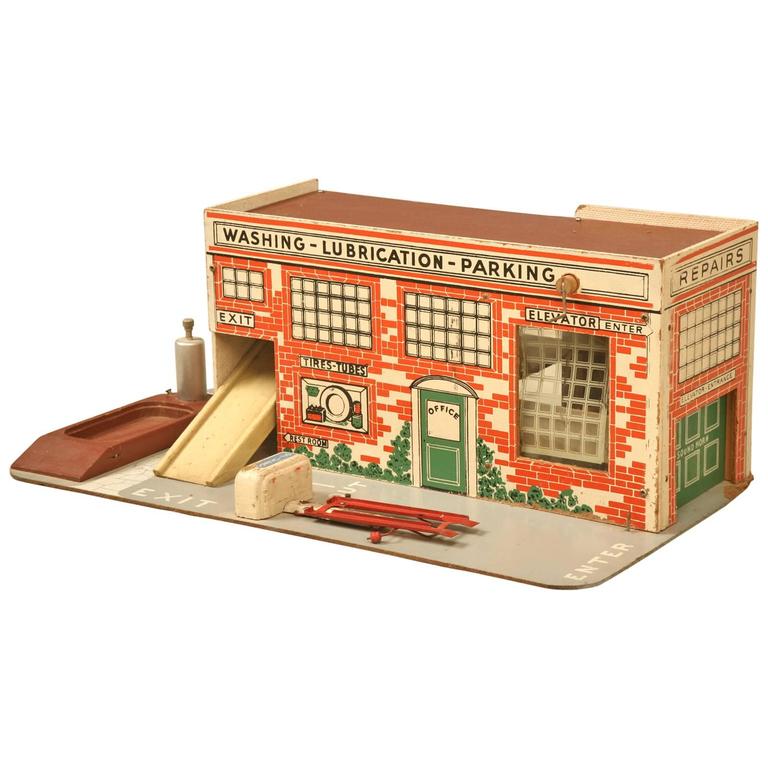 Childs Toy Garage at 1stdibs