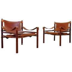 Arne Norell Easy Chairs Model Sirocco