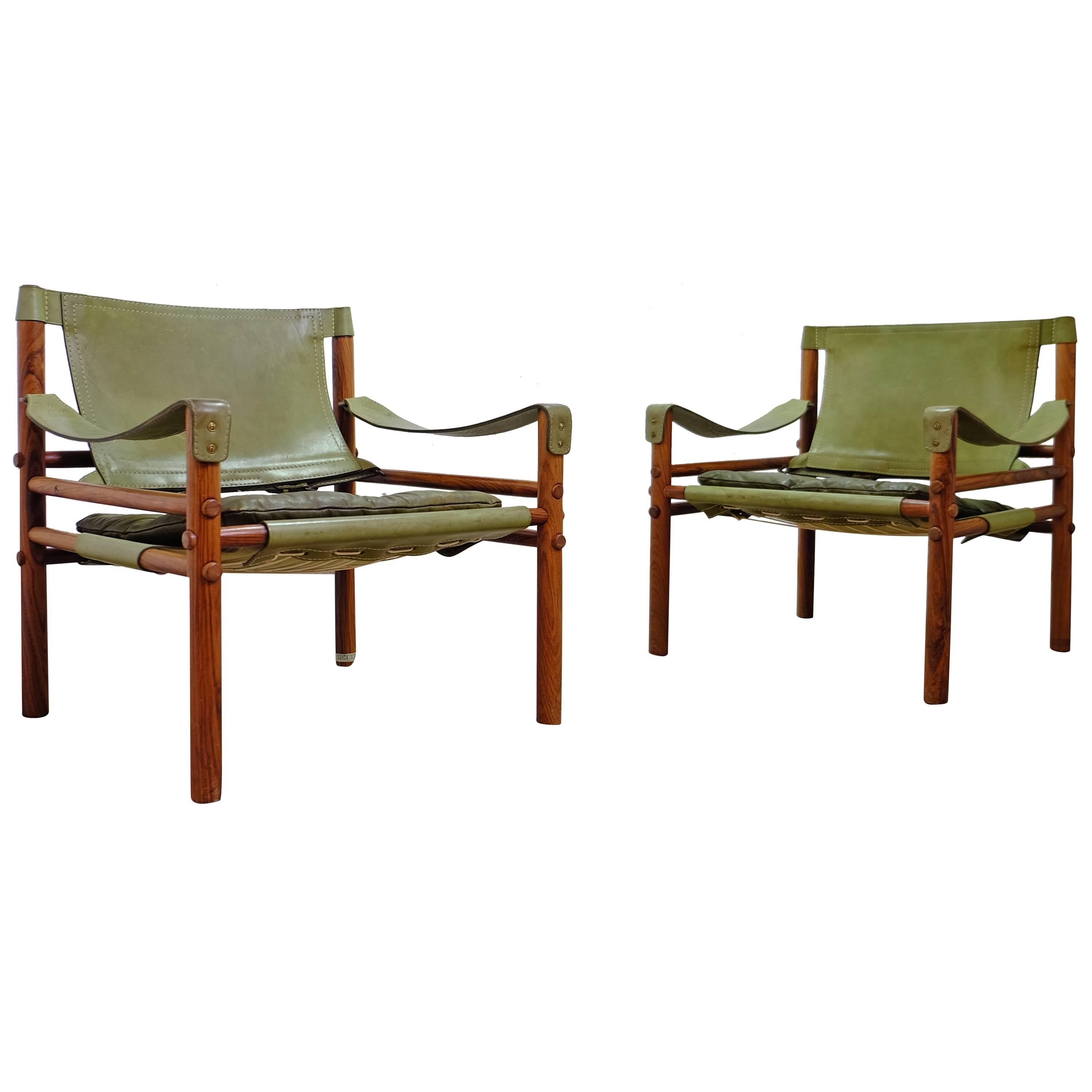 Arne Norell Easy Chairs Model Sirocco
