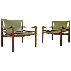 Arne Norell Easy Chairs Model Sirocco