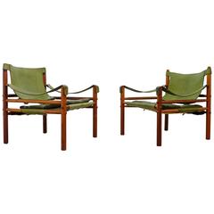 Arne Norell Easy Chairs Model Sirocco