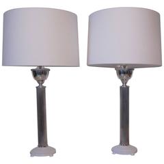 Silver Plated Table Lamps