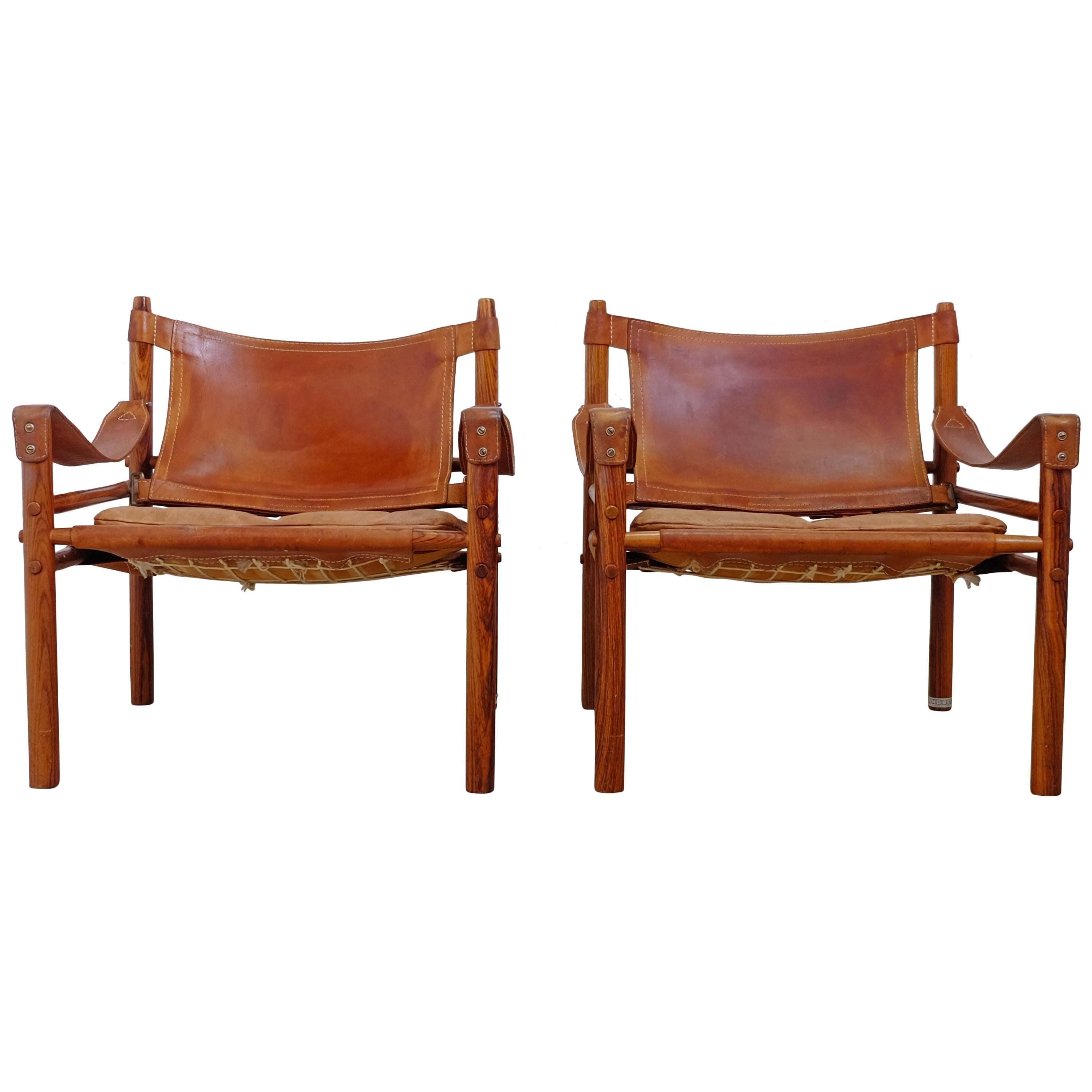 Arne Norell Easy Chairs Model Sirocco