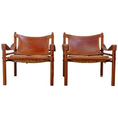 Arne Norell Easy Chairs Model Sirocco