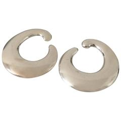 Retro Georg Jensen Sterling Silver Anne Ammitsbøll Earrings