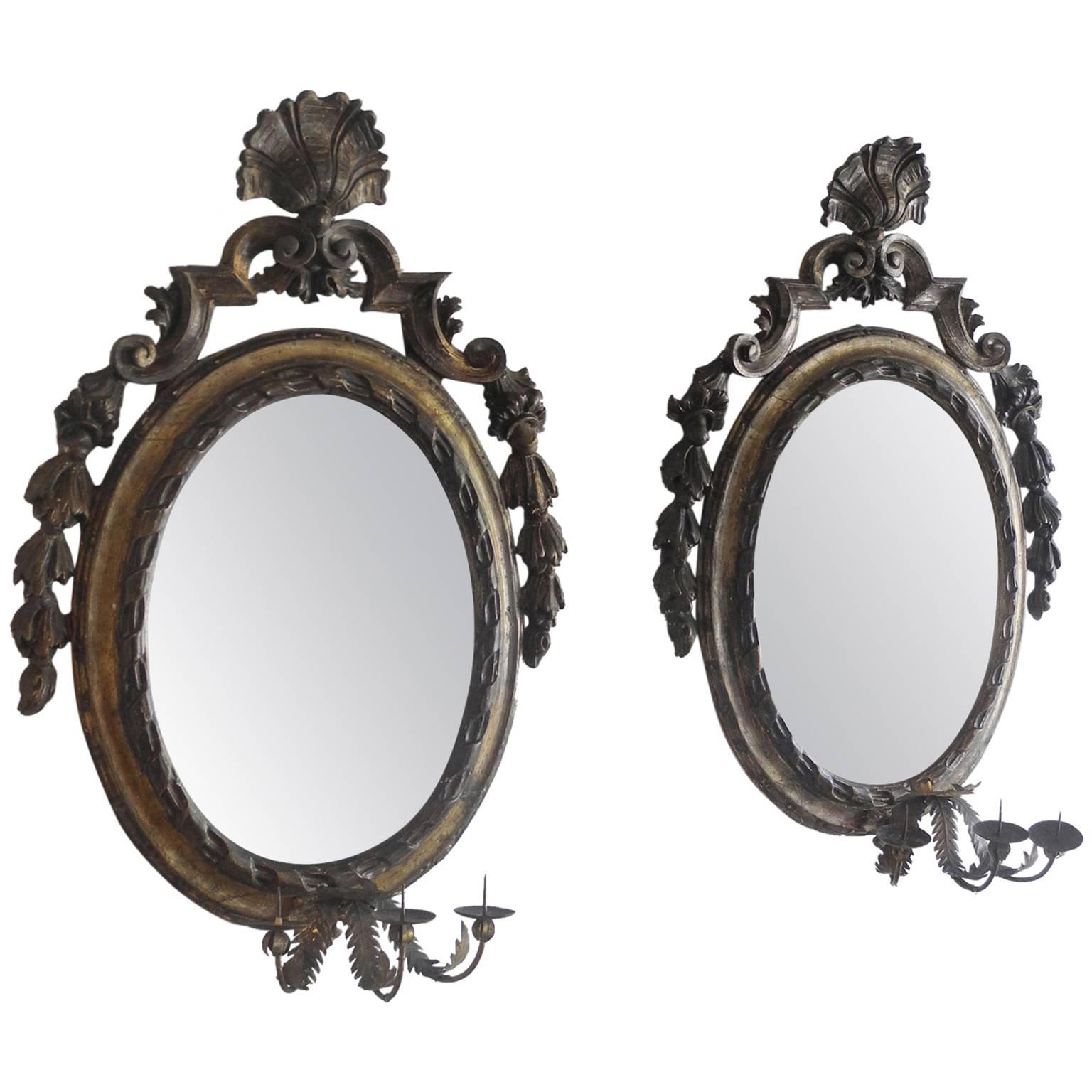 Pair of Antique Louis XIV Mirrors