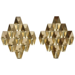 Vintage Wall Lamps by Fog & Morup, pair